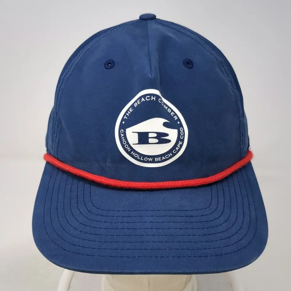 Richardson 5 Panel Blue One Size Rope Wellfleet Beach Comber Snapback Hat